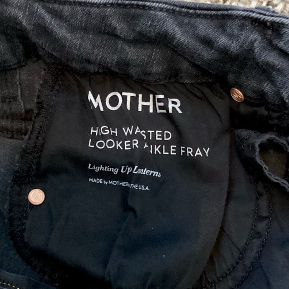 \Mother\ High Waisted Looker Ankle Fray - Picture 14 of 15